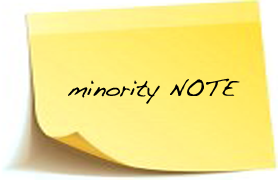 minority NOTE
